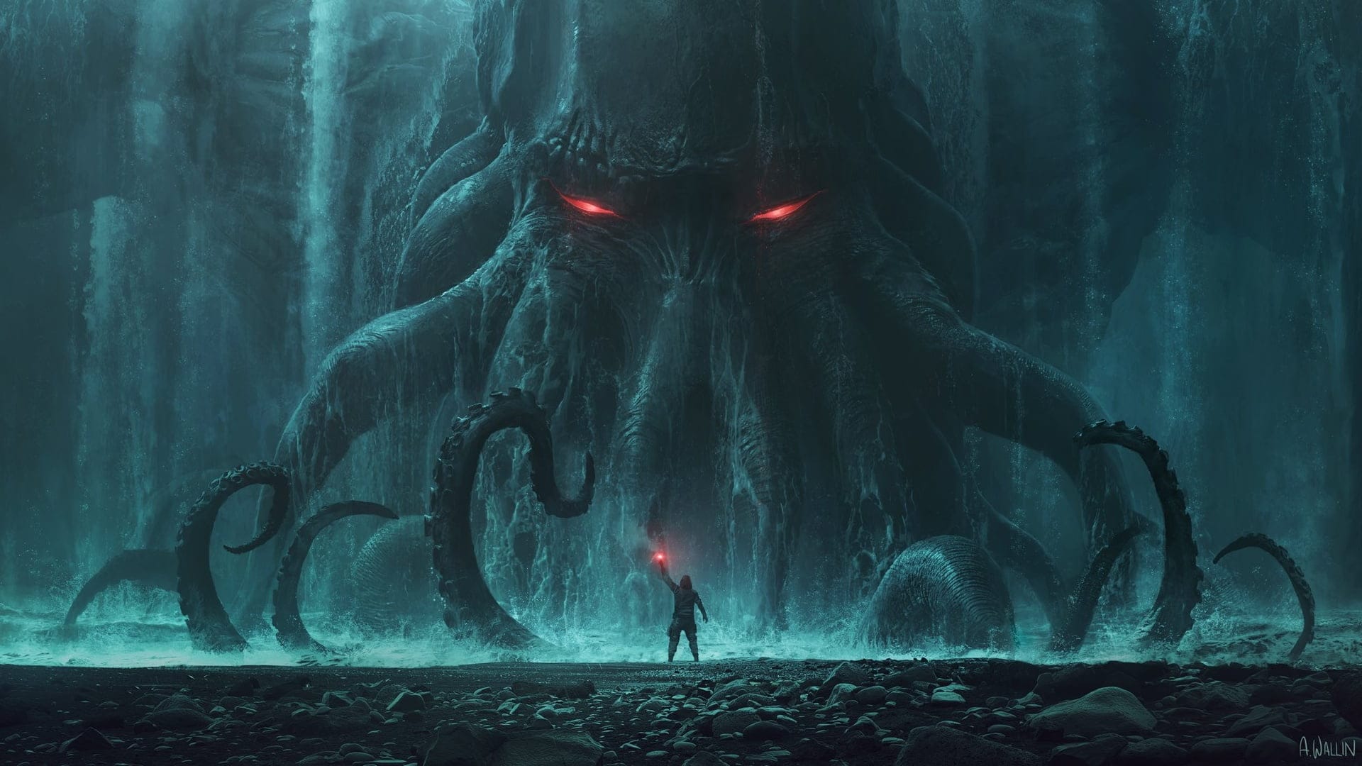 A first encounter with Cthulhu